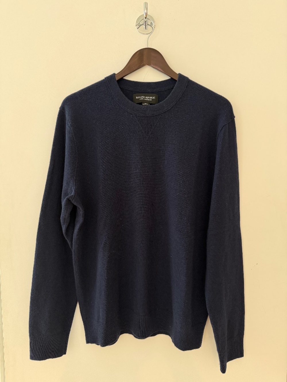 Navy Blue Cashmere Banana Republic Sweater